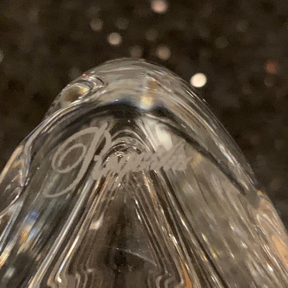 Miller Rogaska Triangular Crystal Vase - Picture 7 of 7